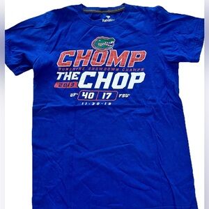 Fanatics Florida Gators Sunshine Showdown Champions T-Shirt Mens Small Blue UF
